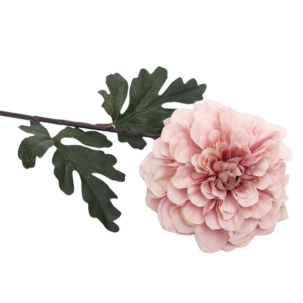 Dusty Pink Dahlia Stem - 65cm - Image 2