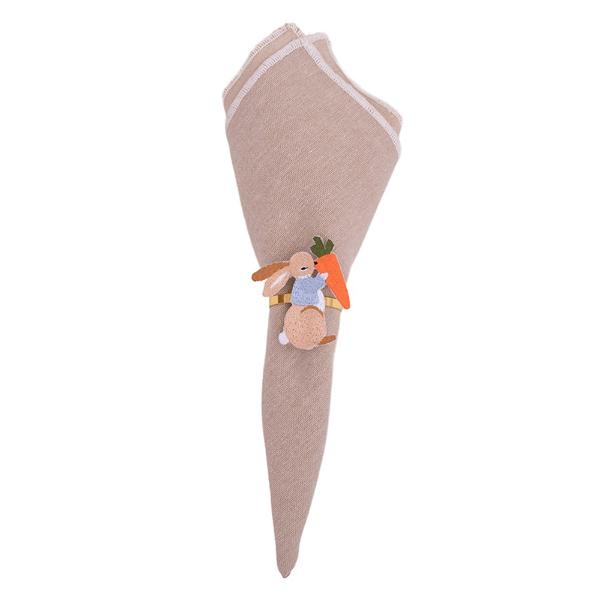 EASTER BUNNY NAPKIN RING 4PK