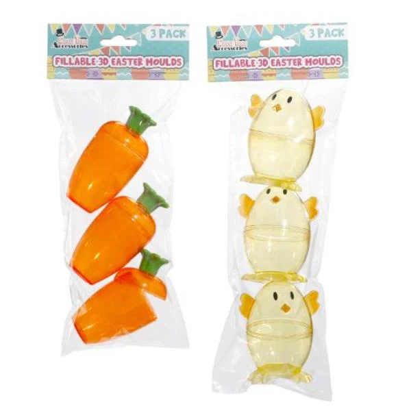 3 Pack 3D Easter Egg Holder