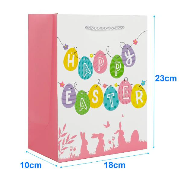 Small Easter Gift Bag - 18cm x 23cm x 10cm - Image 2