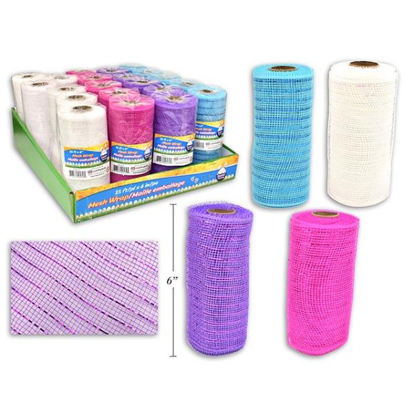 Easter Mesh Wrap - 15cm x 4.57cm