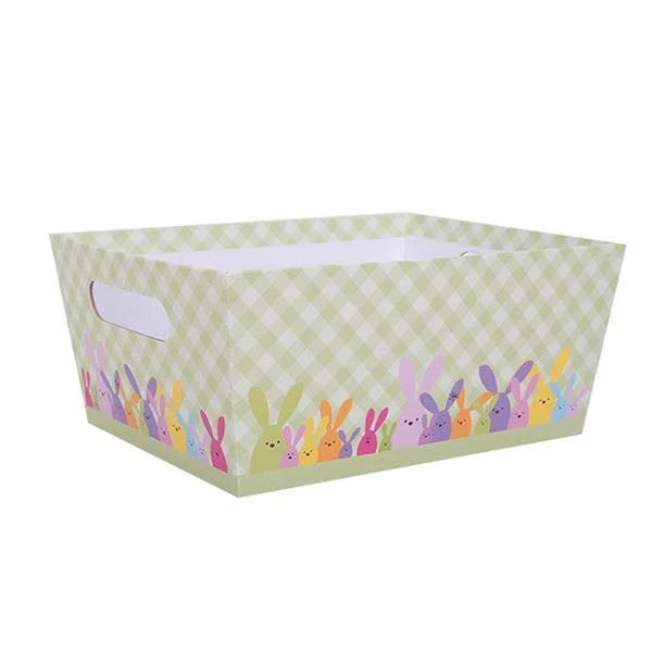 Medium Easter Paper Basket - 27.5cm x 21.5cm x 12cm - Image 2