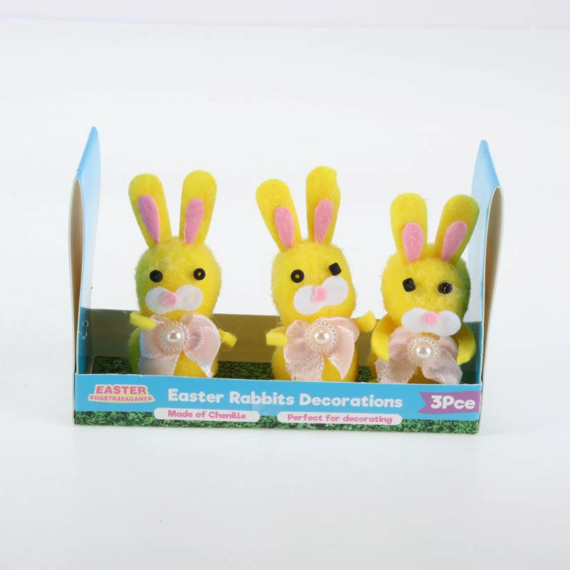 3 Pack Easter Rabbit - 7cm - Image 10
