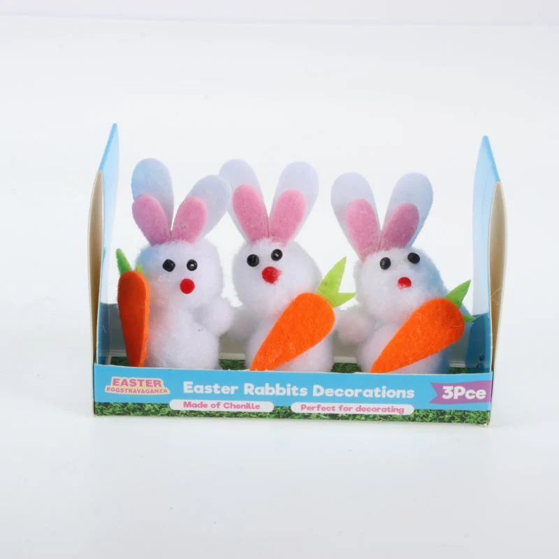 3 Pack Easter Rabbit - 7cm - Image 12