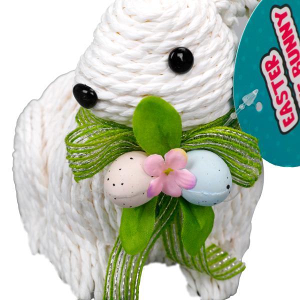 Easter Twine Bunny - 14cm x 10cm x 17cm - Image 2