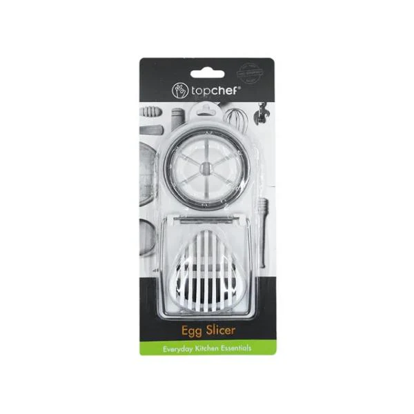 White Egg Slicer - 19cm x 8cm