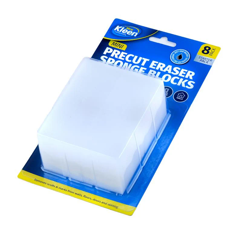 8 Pack Precut Block Eraser Sponge - 5cm x 5cm x 2cm - Image 3