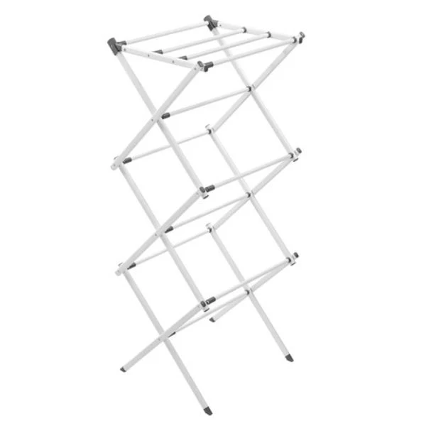 11 Rails 3 Tier Extendable Clothes Dryer - 75cm x 38cm x 100cm - Image 2