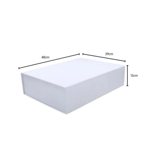 Matte White Magnetic Gift Box - 48cm - Image 2