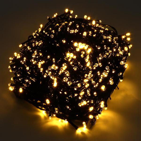8 Functions Warm White Solar Led Fairy Lights - 49.5cm - Image 5