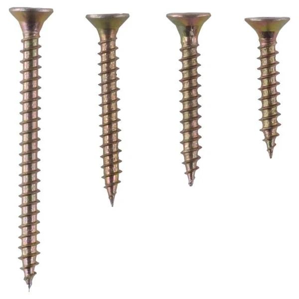110 Pack Countersunk Chipboard MDF Assorted Fasteners & Fixings Screw Hooks In Storage Case - Image 2