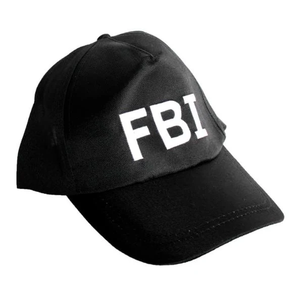 Black Swat Fbi Cap