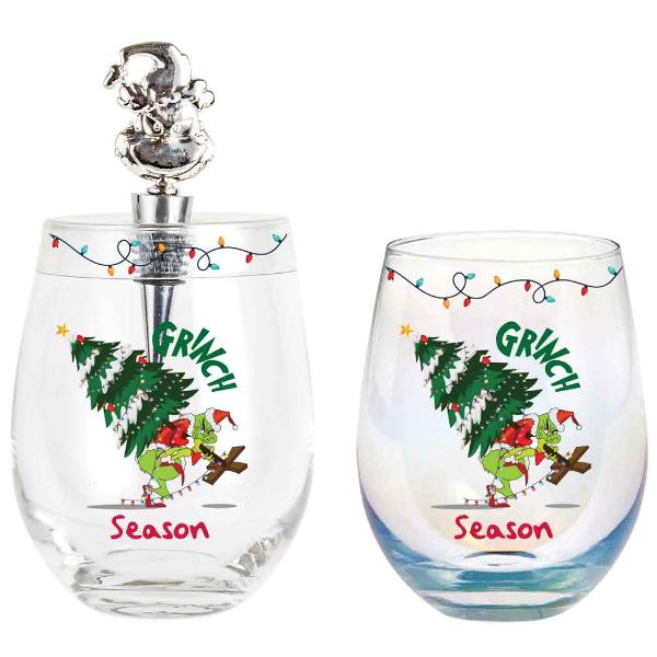 FEELING EXTRA GRINCHY TODAY STEMLESS WITH STOPPER