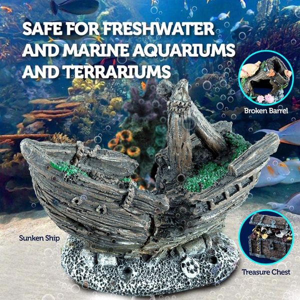 Fish Aquarium Ornament Medium - 9cm x 6cm - Image 3
