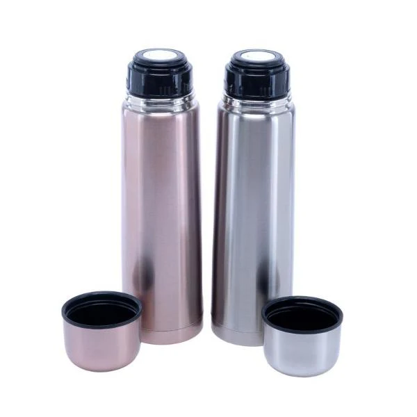 Stainless Steel Flask Double Wall Insulated Water Bottle - 500ml - Image 2