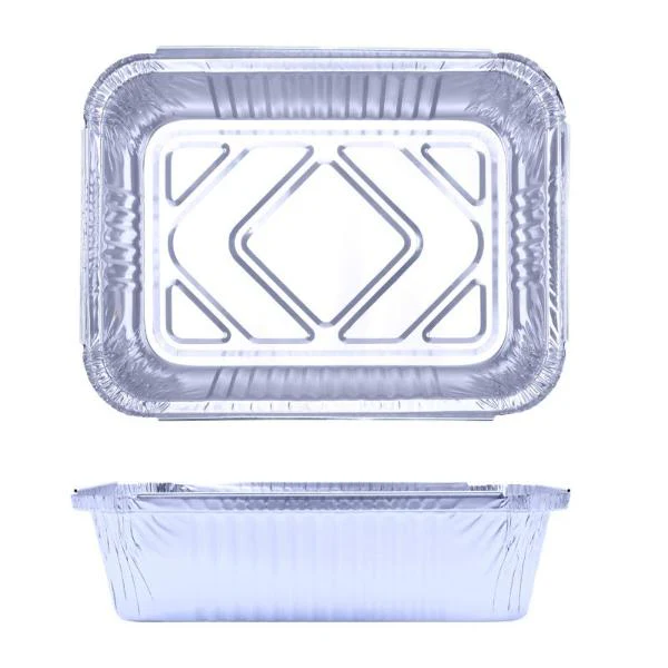3 Pack Foil BBQ Tray - 26cm x 19cm x 6cm - Image 2