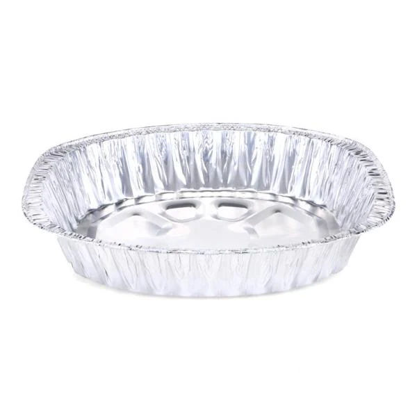Large Oval Roaster Foil Tray - 45.2cm x 36.4cm x 8.5cm