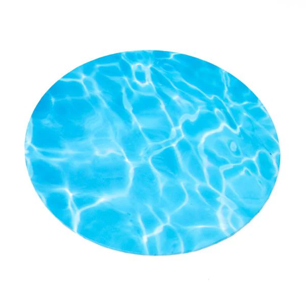 Round Water Food Presentation Board - 35.56cm