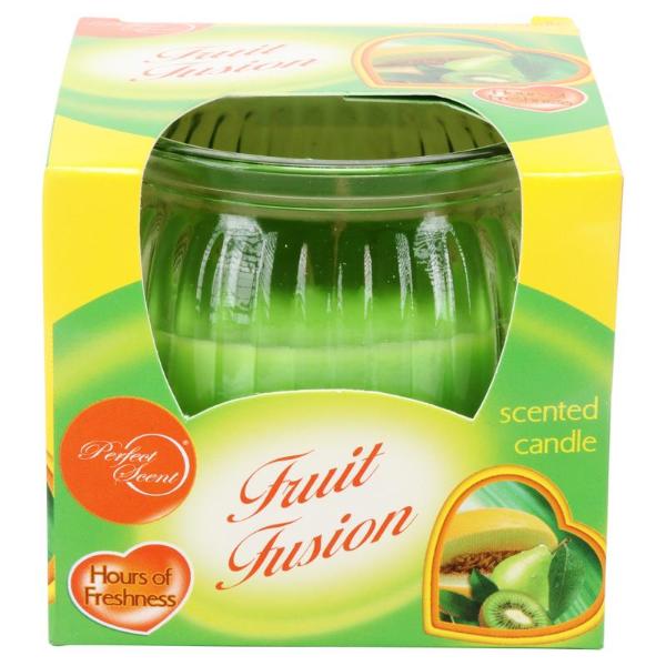 Candle Glasslight Scented 6.5cm Fruit Fusion - Image 3