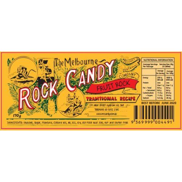 Fruit Rock Candy - 170g - Image 2