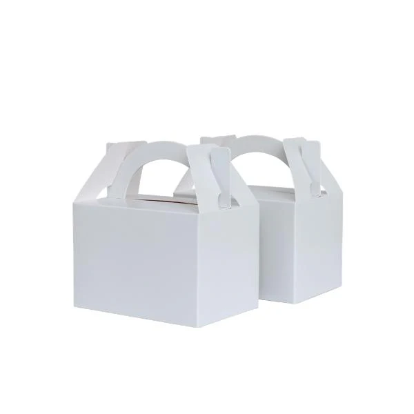 10 Pack Cool Grey Lunch Box - 12.5cm x 13.5cm x 8.5cm