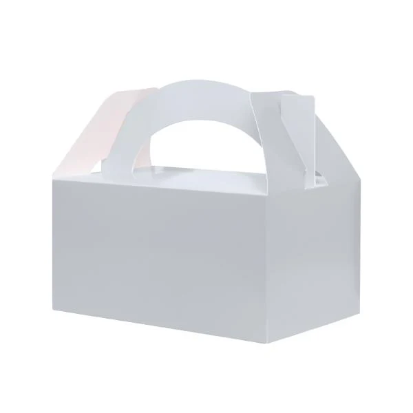 5 Pack Cool Grey Lunch Box - 20cm x 12cm x 17.5cm x 18cm