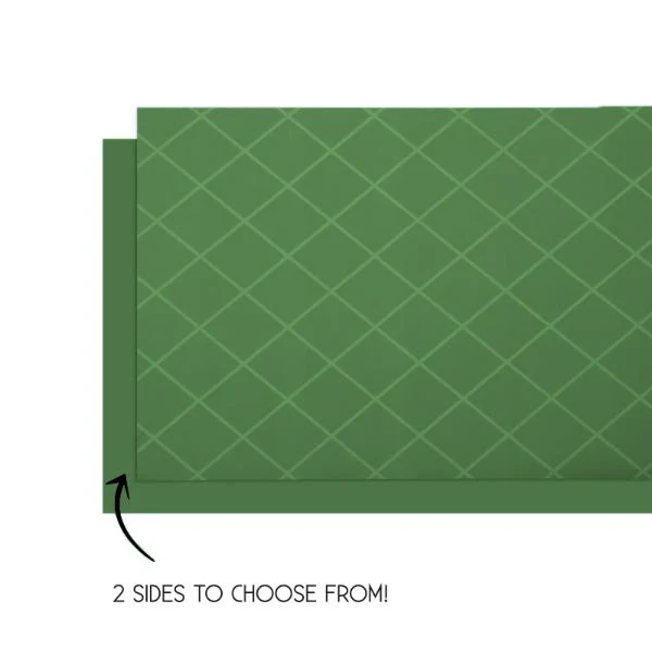 Sage Green Reversible Table Runner - 35cm x 400cm