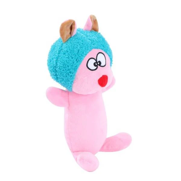 Funky Fur Friends Plush Rabbit - 25cm x 18cm x 14cm - Image 3