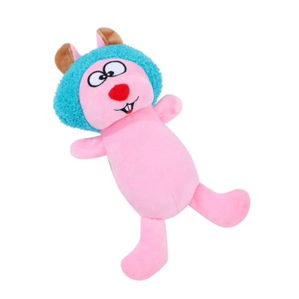Funky Fur Friends Plush Rabbit - 25cm x 18cm x 14cm - Image 7