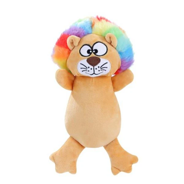 Funky Fur Friends Plush Lion - 25cm x 18cm x 14cm - Image 6