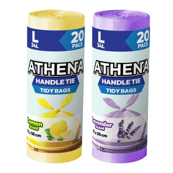 20 Pack Large Scented Garbage Bag - 34L