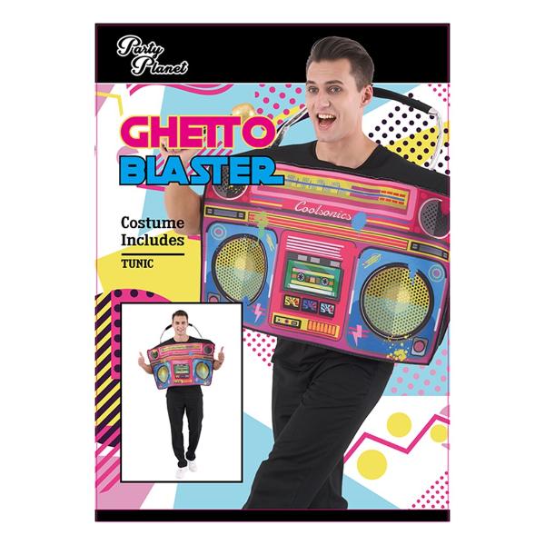 Ghetto Blaster Men Costume - One Size - Image 3