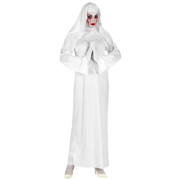 Ghostly Nun Costume - Medium