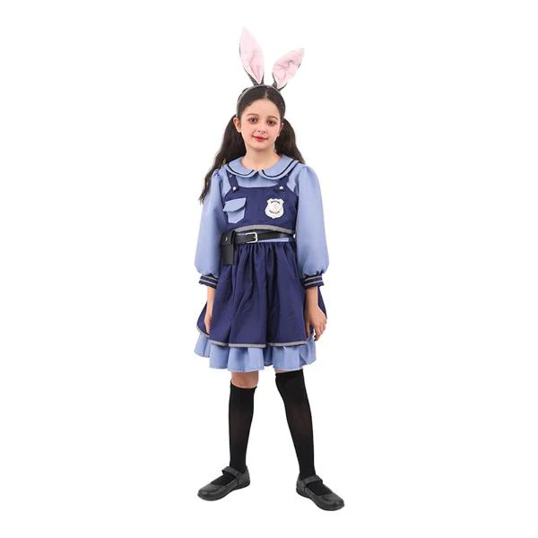 Rabbit Judy Girls Costume - 9 - 10 Years - Image 2