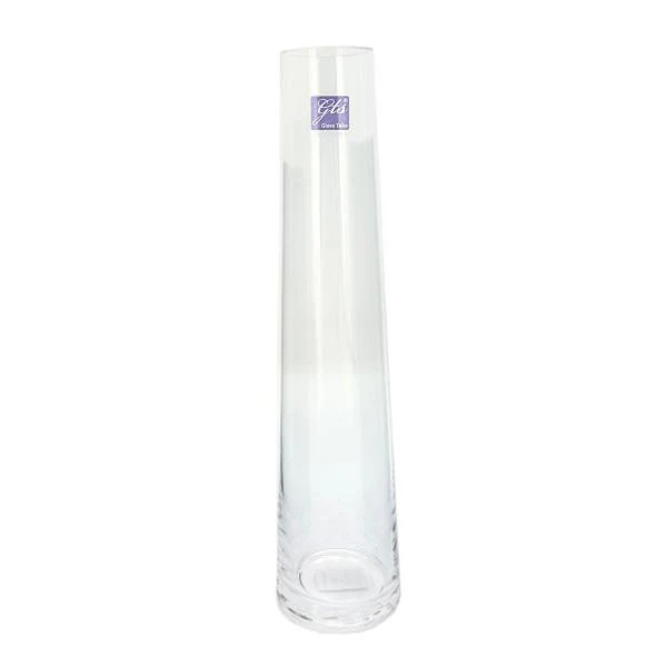 Glass Bud Vase - 7.3cm x 30cm