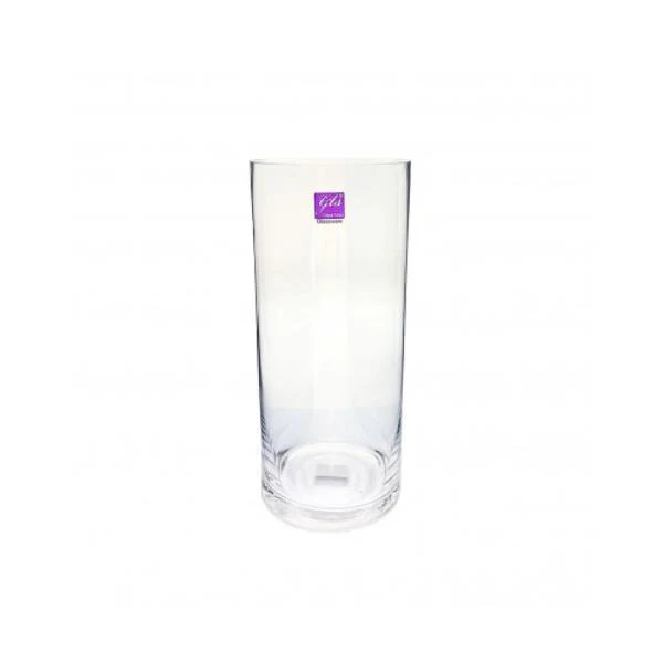 Glass Cylinder Vase - 12cm x 28cm