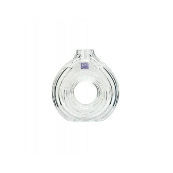 Glass Vase With Hole - 5cm x 19cm