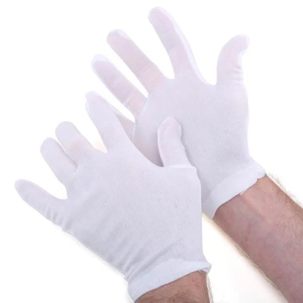 5 Pack Multipurpose Cotton Blend Gloves - Small - Medium - Image 2
