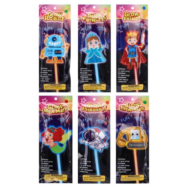 Assorted Glow Characters With Glow Stick - Image 3