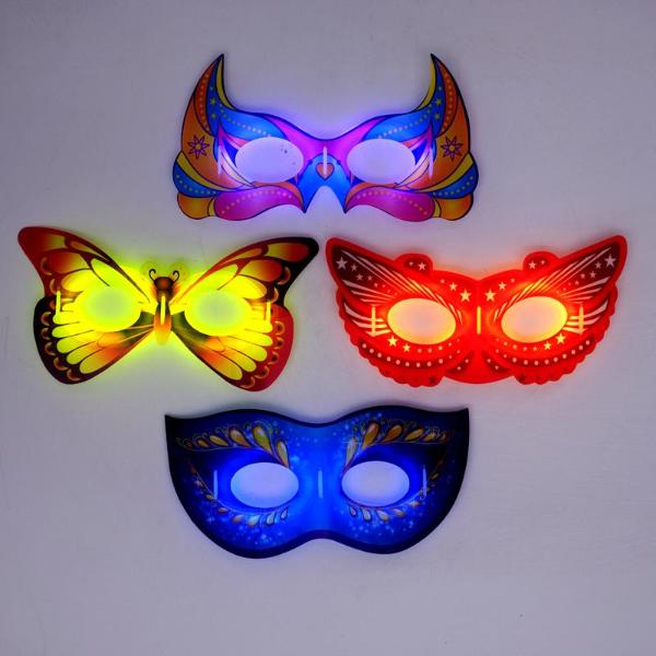 Glow Masquerade Mask - Image 2