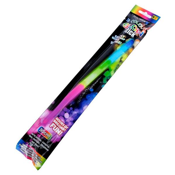 3 Colours Glow Stick - 30cm - Image 3