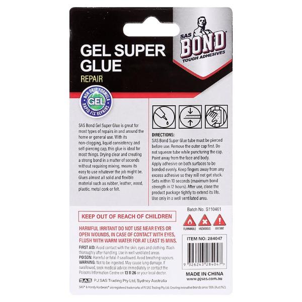 Glue Gel Super Glue - 5g - Image 3