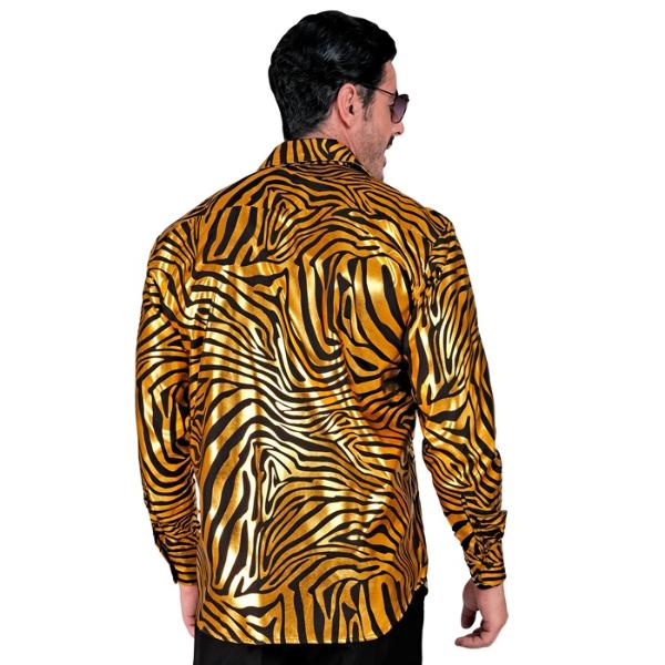 Gold Animalier Party Fashion Shirt - XX Large - Image 4