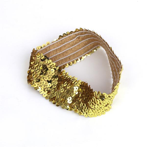 Gold Sequin Headband - Image 2