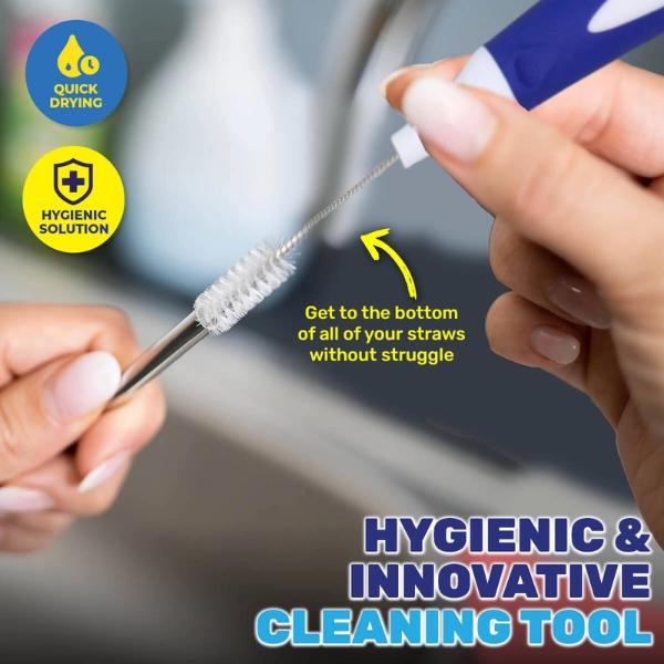 4 Pack Xtra Kleen Gradual Straw Cleaning Brush - 33cm - Image 4