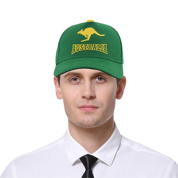 Green & Gold Kangaroo Cap - Image 2
