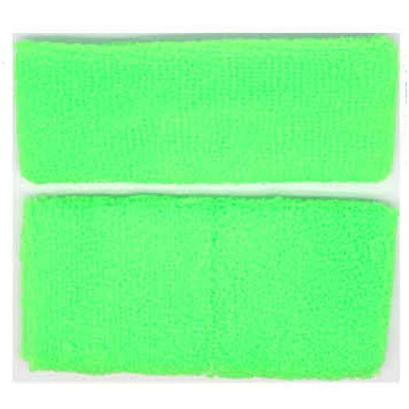 Green Headband & Wristband Set