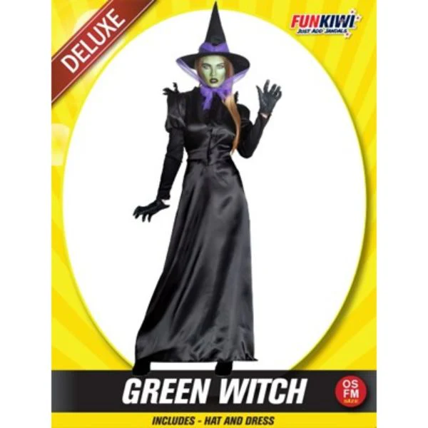 Green Witch Costume - OSFM