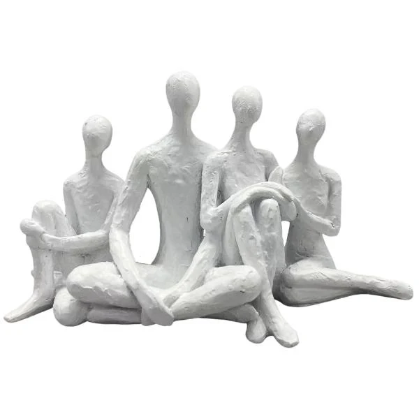 White Group Hang - 21cm x 8cm x 12