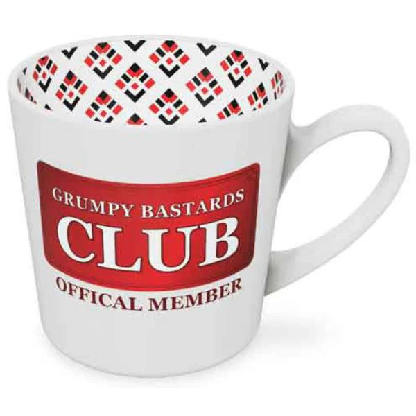 Grumps Bastards Club Beautiful On The Inside Mug - 420ml